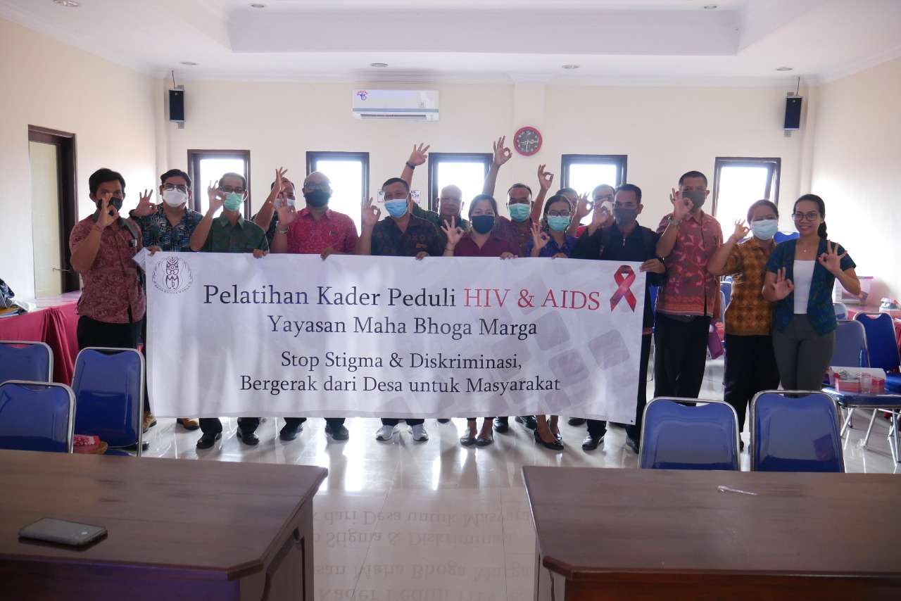 Pelatihan Kader Peduli HIV & AIDS di Desa Kaba-kaba, Kab. Tabanan